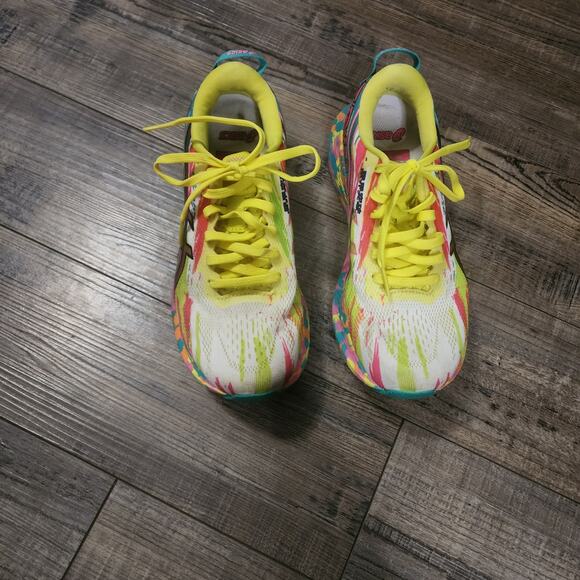 Asics Noosa Tri 13 Athletic Running Shoes Pink Sour Yuzu Women's Size 6.5 bx42 - Picture 2 of 8